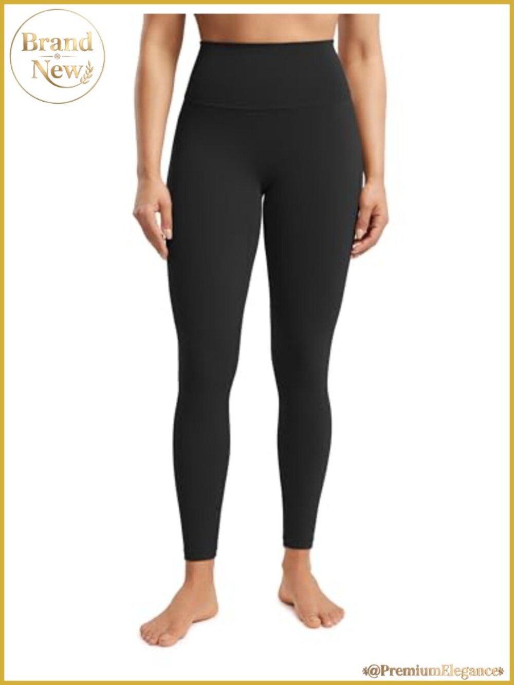 Buttery Soft High Waist No Front Seam Yoga Leggings Seamless Workout